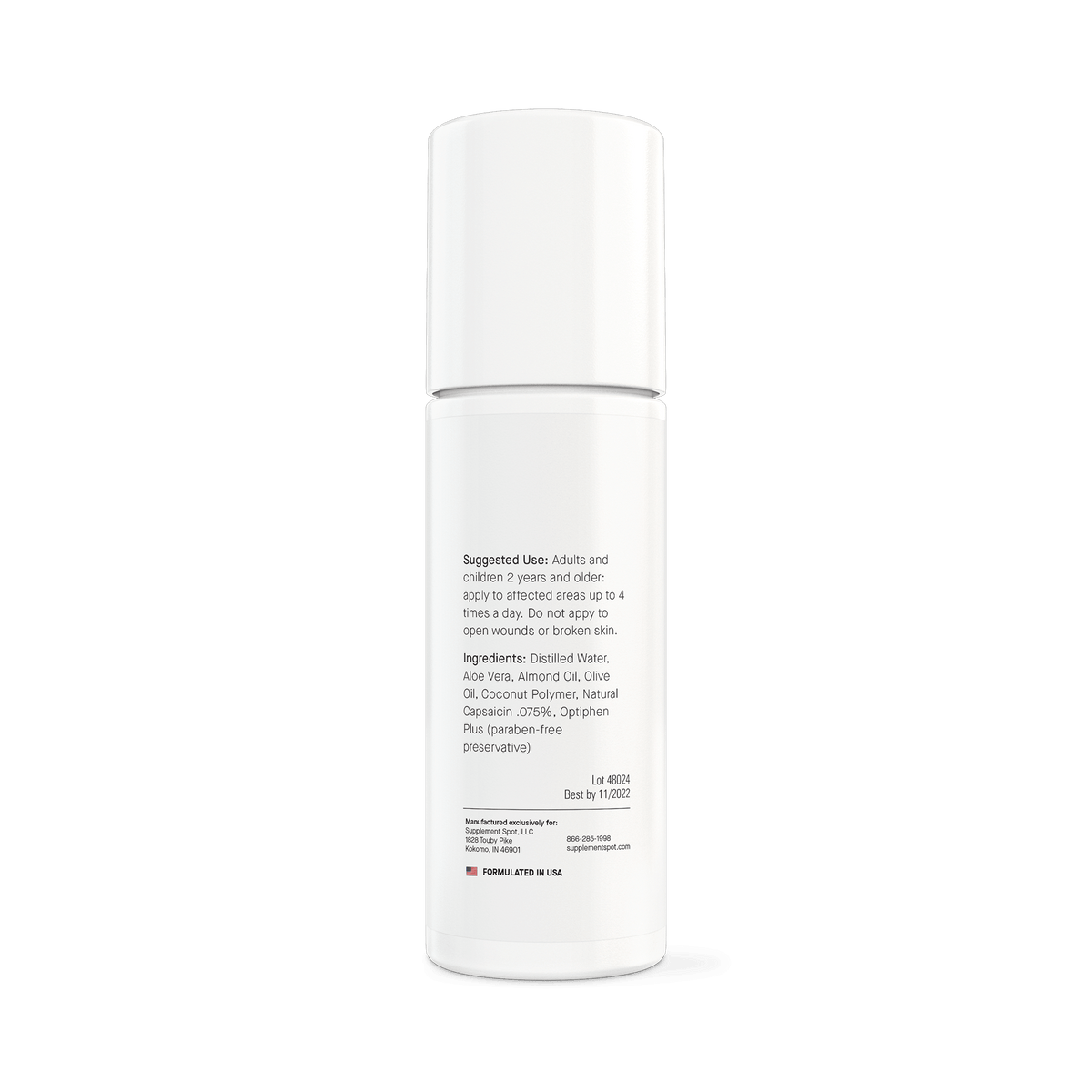 Capsaicin Lotion Supplement Spot