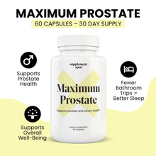 Maximale Prostata: Harnunterstützung