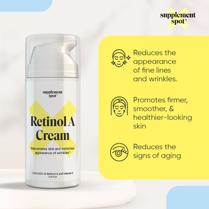 Supplement Spot - Retinol A Cream 3.4 fl. oz. Benefits
