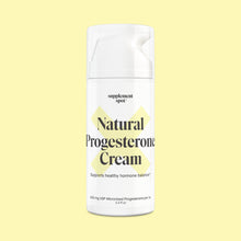 Supplement Spot -  Natural Progesterone Cream 3.4 fl. oz. Pump