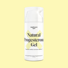 Supplement Spot -  Natural Progesterone Gel 3.4 fl. oz. Pump
