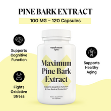 Maximum Pine Bark - 120 Vegetarian Capsules
