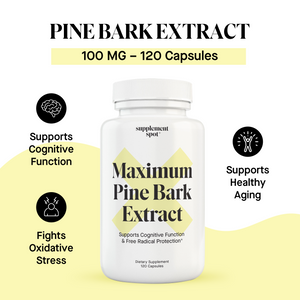 Maximum Pine Bark - 120 Vegetarian Capsules