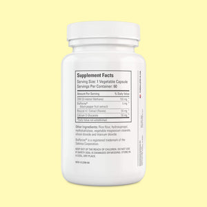 Supplement Spot — DIM Complex — Estrogen Metabolism Support  — Supplement Facts