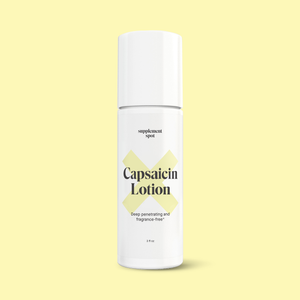 Lotion à la capsaïcine