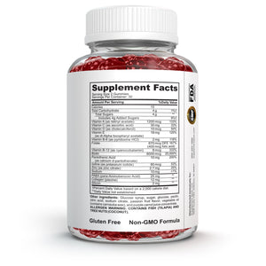 Supplement Spot - Hair Skin & Nail Gummies with Biotin and Collagen Supplement Facts