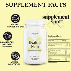 Supplement Spot - Healthy Skin Benefits and Supplement Facts