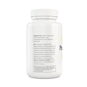 Supplement Spot - Pregnenolone 150 mg Capsules Suggested Use