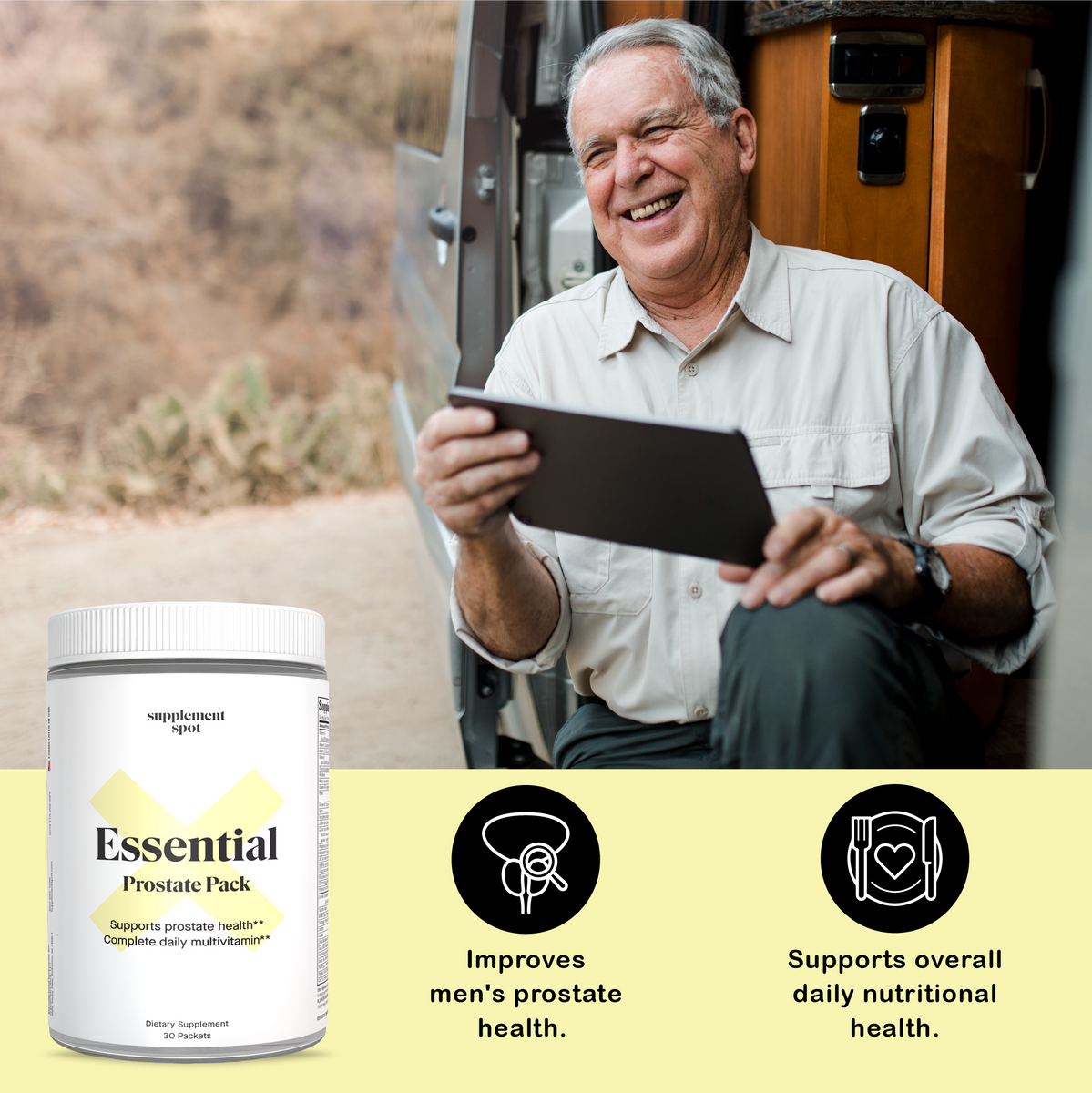 Essential Prostate Pack: Multivitamin Formula – Supplement Spot