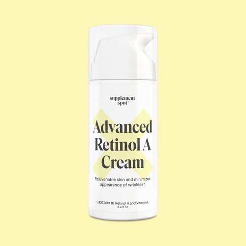 Supplement Spot - Advanced Retinol A Cream - 3.4 oz - Pump