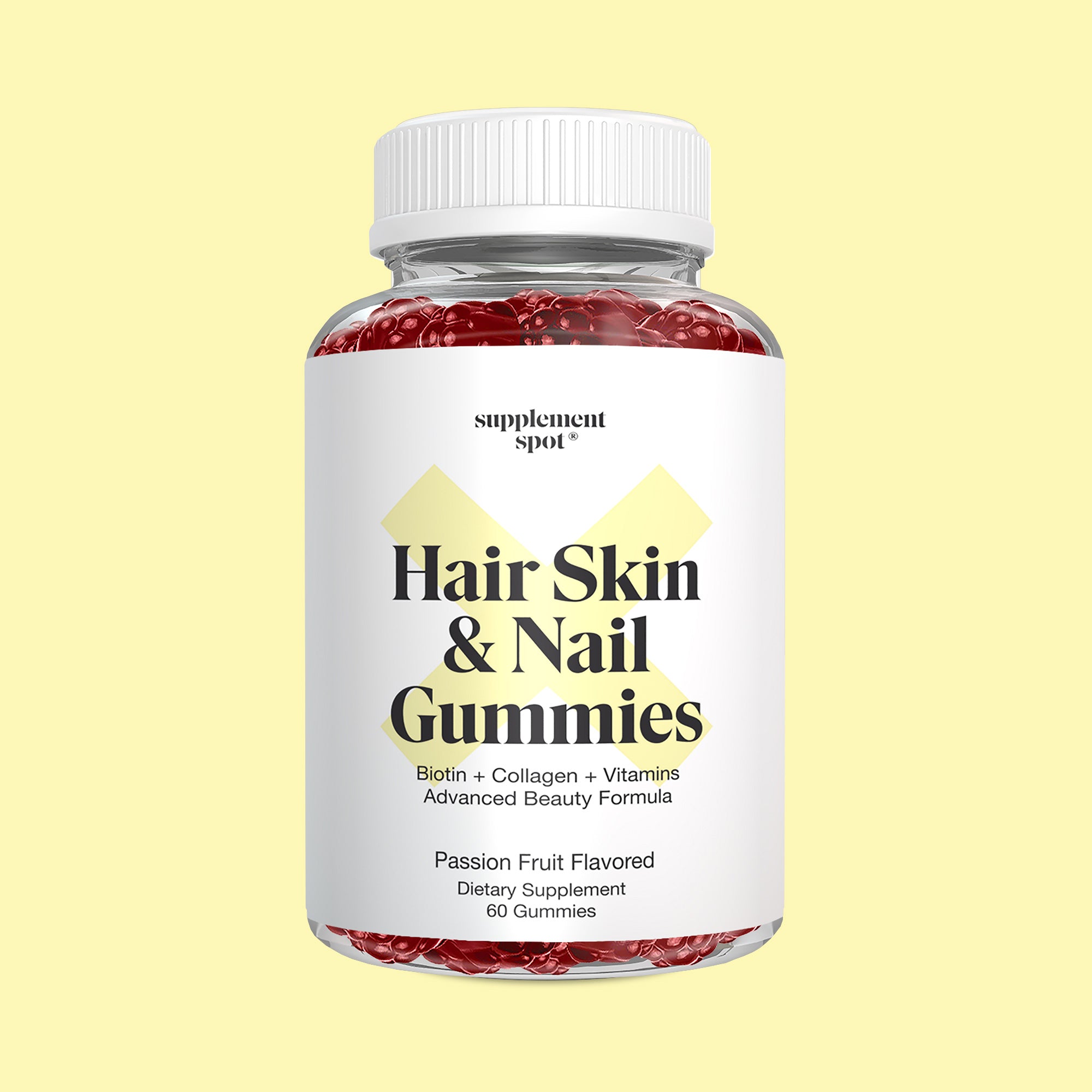 10,000 MCG Biotin Gummies – Be Happy Be You Gummy Vitamins