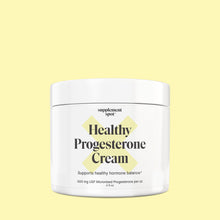 Supplement Spot - Healthy Progesterone Cream 4 fl. oz. Tub