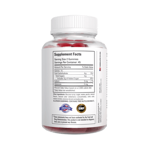 Supplement Spot - Melatonin Gummies 5 mg Supplement Facts