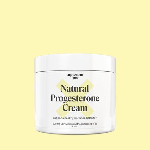 Supplement Spot - Natural Progesterone Cream 4 fl. oz. Tub