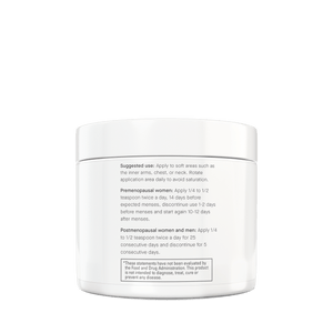 Supplement Spot - Natural Progesterone Cream 4 fl. oz. Tub Suggested Use