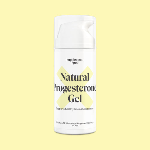 Supplement Spot -  Natural Progesterone Gel 3.4 fl. oz. Pump