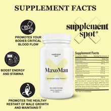 Supplement Spot - MaxoMan Benefits and Ingredients