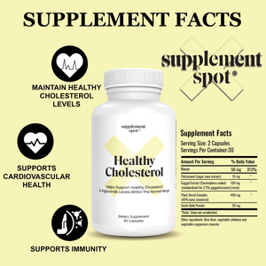 Supplement Spot - Healthy Cholesterol Benefits and Supplement Facts